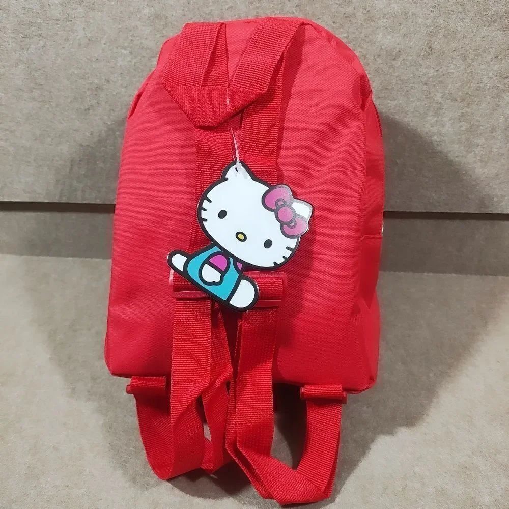 Hello Kitty Sanrio Red Mini Backpack -O - Picture 2 of 3